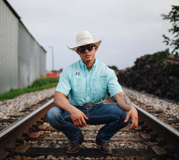 JH Columbia Shirt Short Sleeve Coral