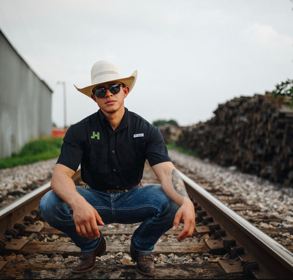 JH Columbia Shirt Short Sleeve Coral