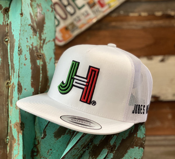 New 2020 Jobes Cap- All White 3D Mexico