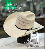 2024 Jobes Hats Straw Hat “3 RIOS” 4”1/4 Brim (Comes open and flat)