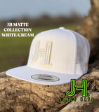 New 2025 JH Matte Collection All White White/Cream