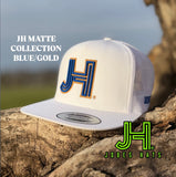 New 2025 JH Matte Collection All White Blue/Gold