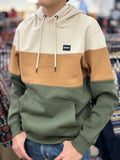 Aztec Men’s Hooey Tan/Green Hoodie