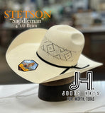 Stetson Straw “Saddleman”  4”1/2 brim (Drylex sweatband)