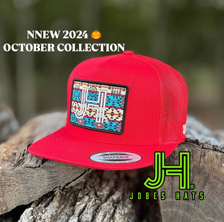 2024 Jobes Hats- All Red Dream Catcher patch