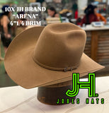 New 10X JH Arena Felt 6”crown 4”1/4 brim