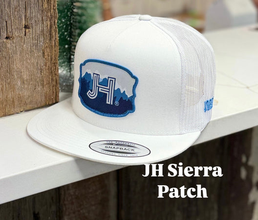 New 2024 JH cap- All White Sierra patch