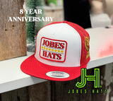 8 Year Anniversary JH cap - White/Red white patch