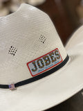 Jobes Hats - patch/sticker - Jobes Long Serape Red