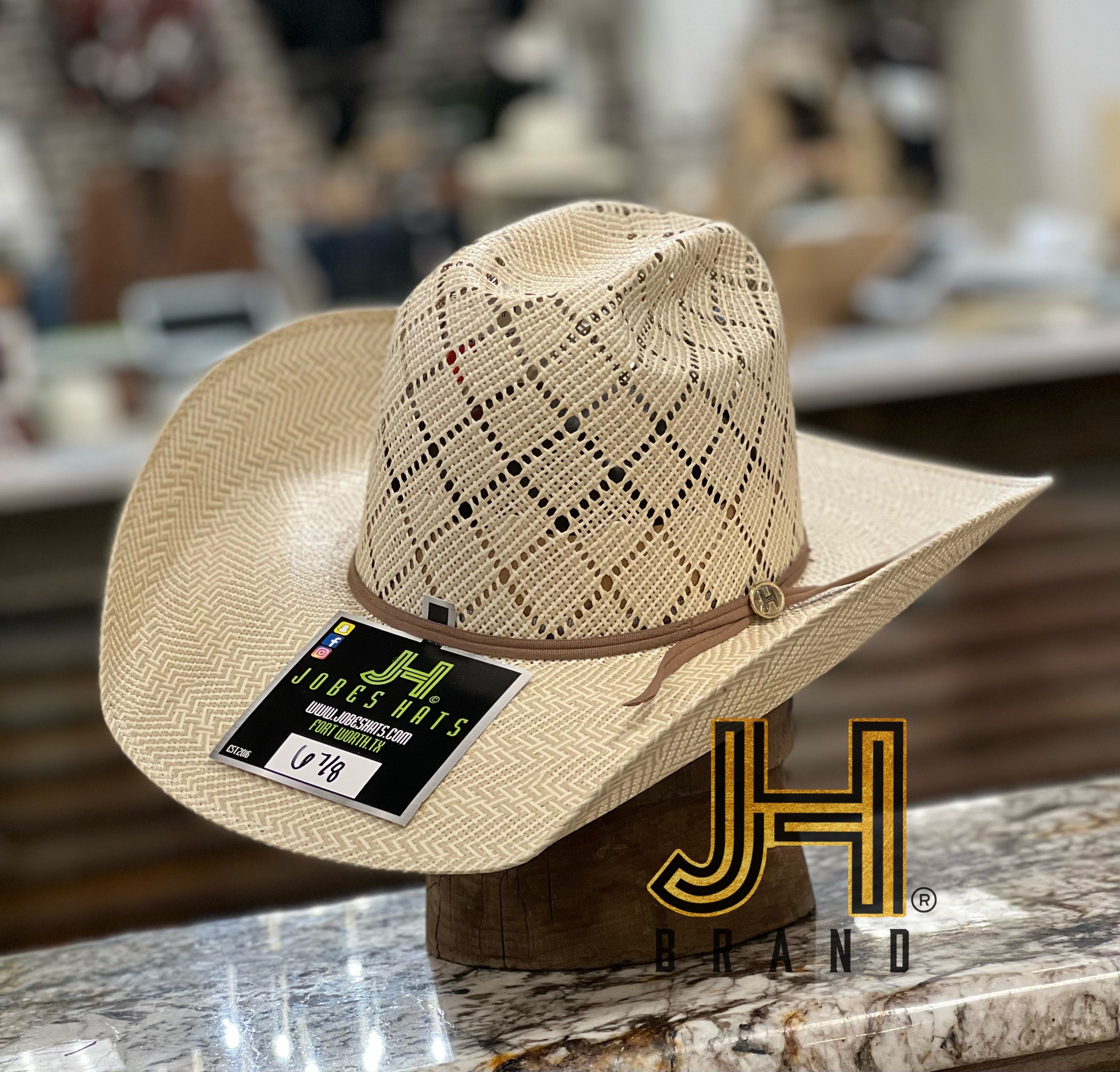 2020 Jobes Hats Straw Hat “Tornado” 4” Brim