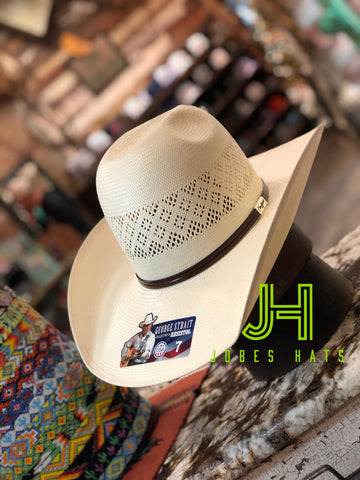 Resistol George Strait Collection Straw Jaxon 4 1 4 brim