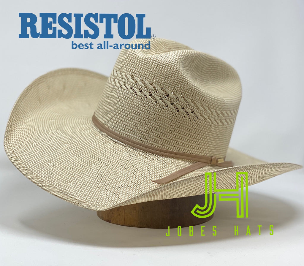 Top Hand 4.25 Brim Precreased Natural Straw Hat by Resistol